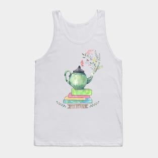 Books & Tea Tank Top